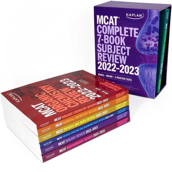 SOLD MCAT Kaplan prep books - Picture 1 of 4